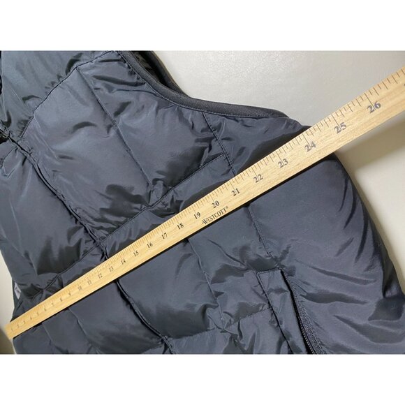 Eddie Bauer Black Down Quilted Vest Men Size Large Nylon Goose Down Lightweight - Picture 6 of 16